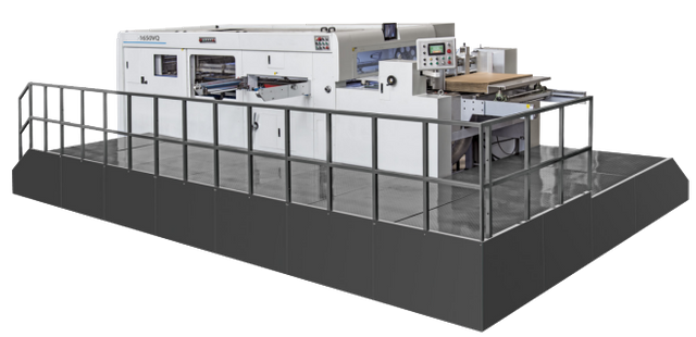 Large Format Flat-bed Die Cutting Machine with Waste Stripping