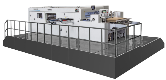 Large Format Flat-bed Die Cutting Machine with Waste Stripping