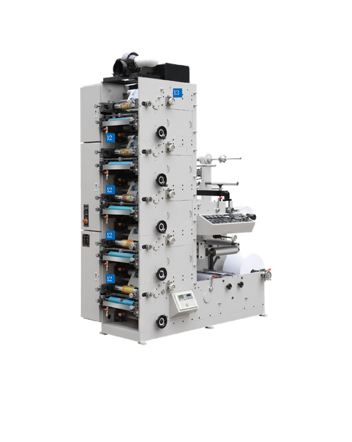 Flexographic UV Label Printing Machine