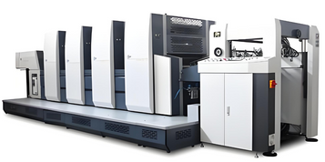 5 Colors A2 Offset Book Lithographic Printing Press