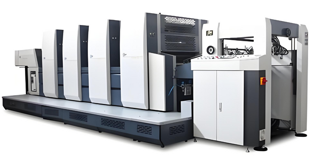 5 Colors A2 Offset Book Lithographic Printing Press