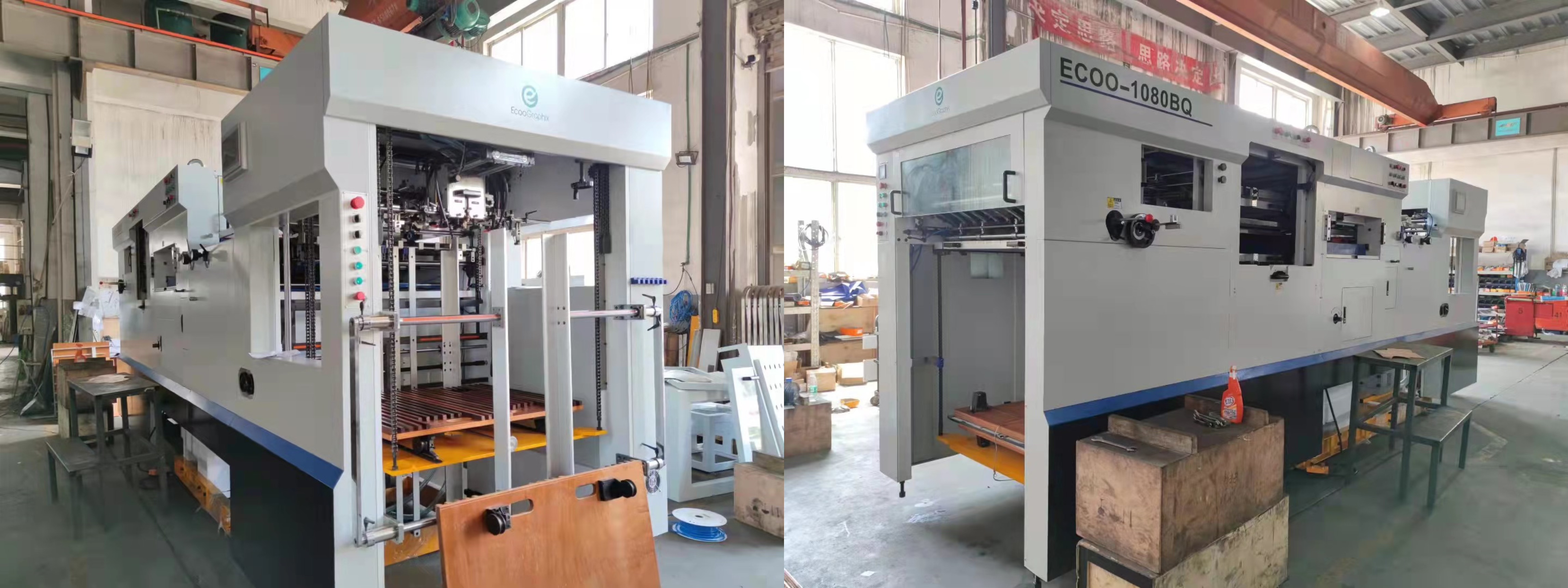 Ecoo-1080BQ die cutting in Mexico