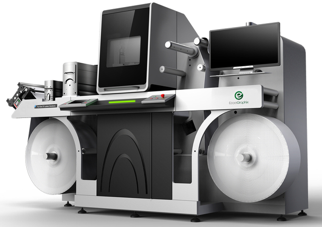 Digital Label Foil Stamping and Varnish Printing Machine