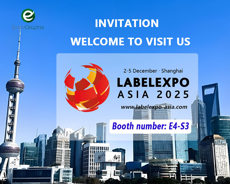 EcooGraphix Will Attend Label Expo Asia 2025 In Shanghai, Dec 2-5th, Demoing EcooSpark Label Enhancement Machine And Etc. Our Both Number: E4-S3. Welcome Joining Us!